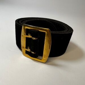 Vintage Rapid Belt Montreal Black Belt Size 36 Woodward’s Double Prong